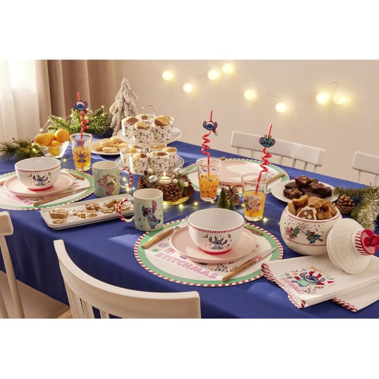 Torchon x2 Disney Stitch 34x53cm < Gifi Clearance