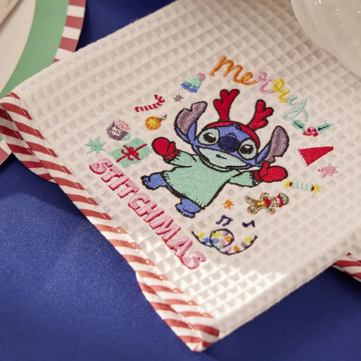 Torchon x2 Disney Stitch 34x53cm < Gifi Clearance