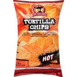 Tortillas chips au maïs goût piment doux 200g