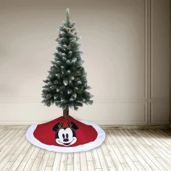 Tour de sapin Mickey Disney rouge et blanc Ø100cm