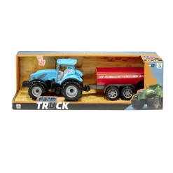 Tracteur avec remorque son et lumière plastique L44cm < Gifi Discount