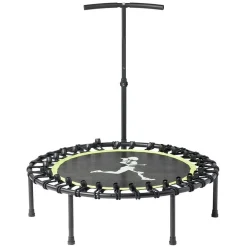 Trampoline fitness avec barre Ø101xH122cm < Gifi New