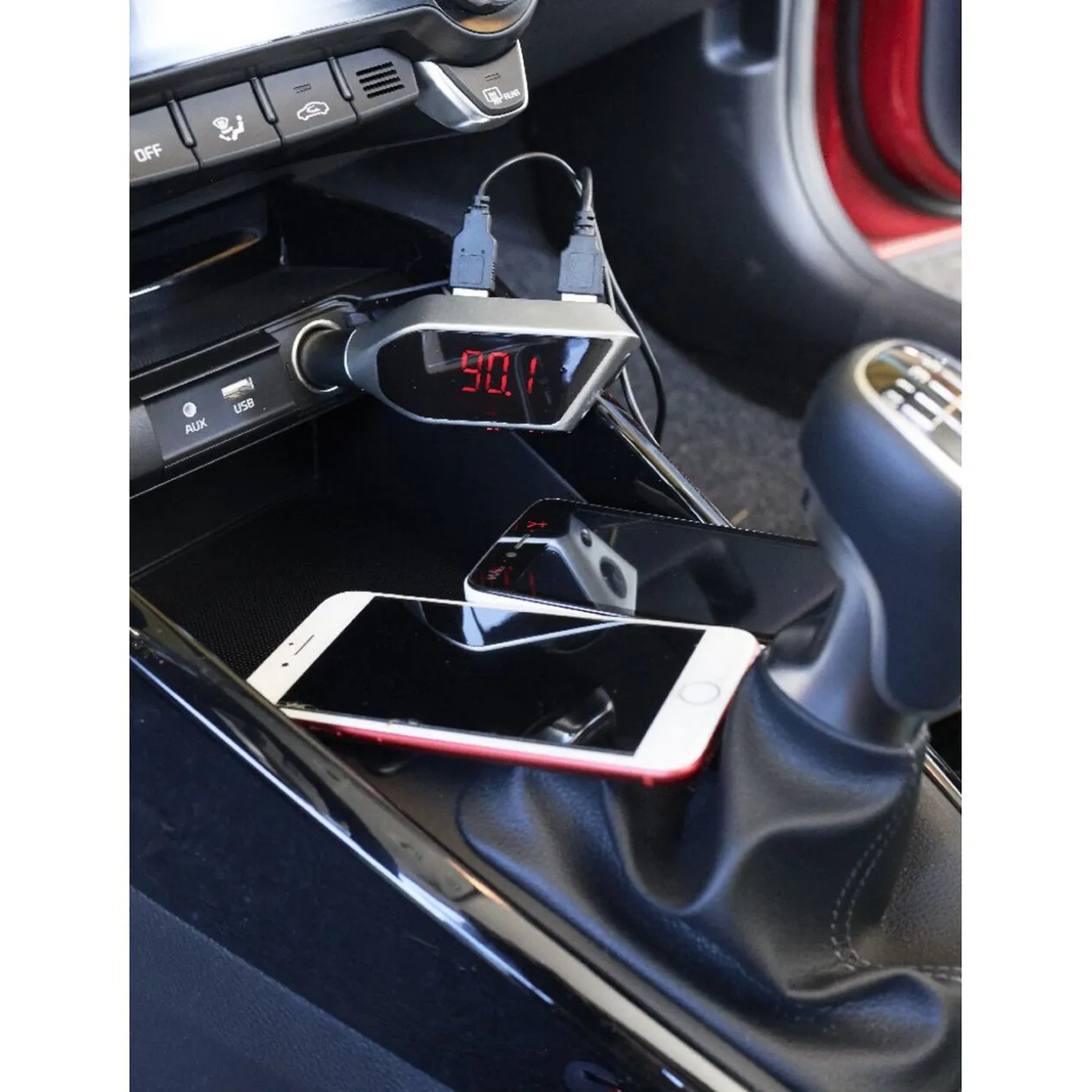 Transmetteur FM Bluetooth kit mains libres pour voiture