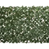 Treillis extensible avec feuillage artificiel vert 200xH100cm