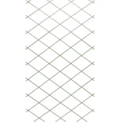 Treillis extensible PVC vert 200x100 cm