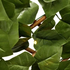 Treillis extérieur lumineux solaire plante grimpante artificielle H180 < Gifi