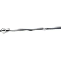 Tringle Bistrot gris chromé L50-80cm