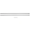 Tringle de vitrage Extensible 80-100 cm métal argenté x2 < Gifi New
