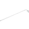 Tringle pivotante extensible aluminium blanc L60-100cm < Gifi Online