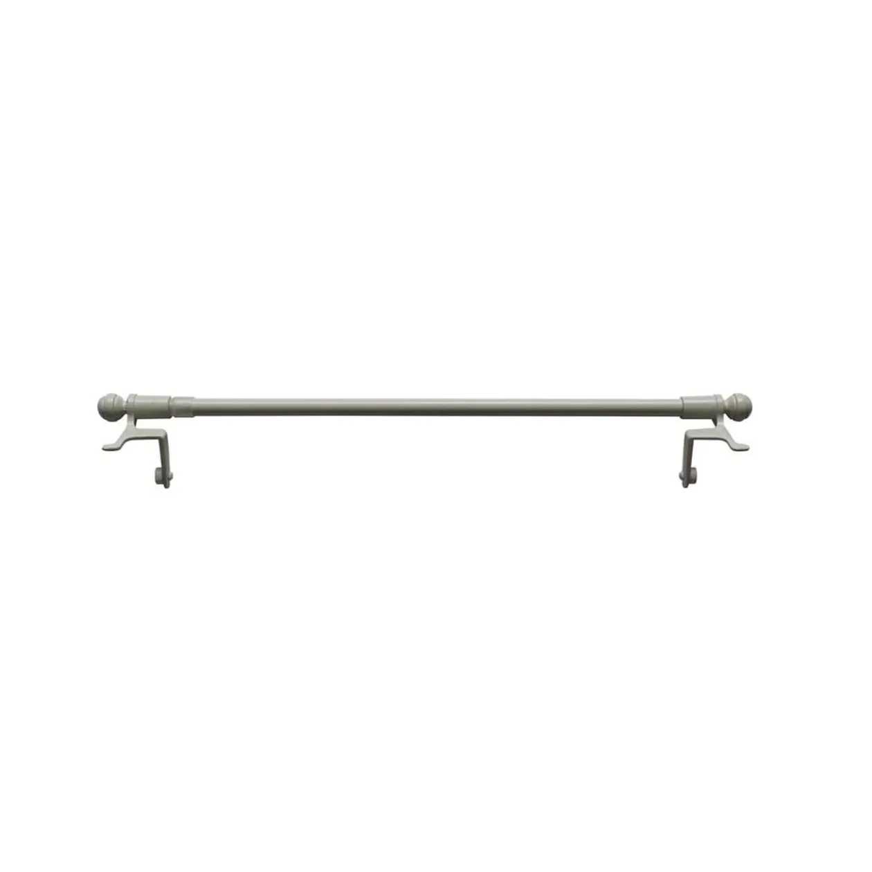 Tringle à pression Extensible Métal Blanc 30-50 cm
