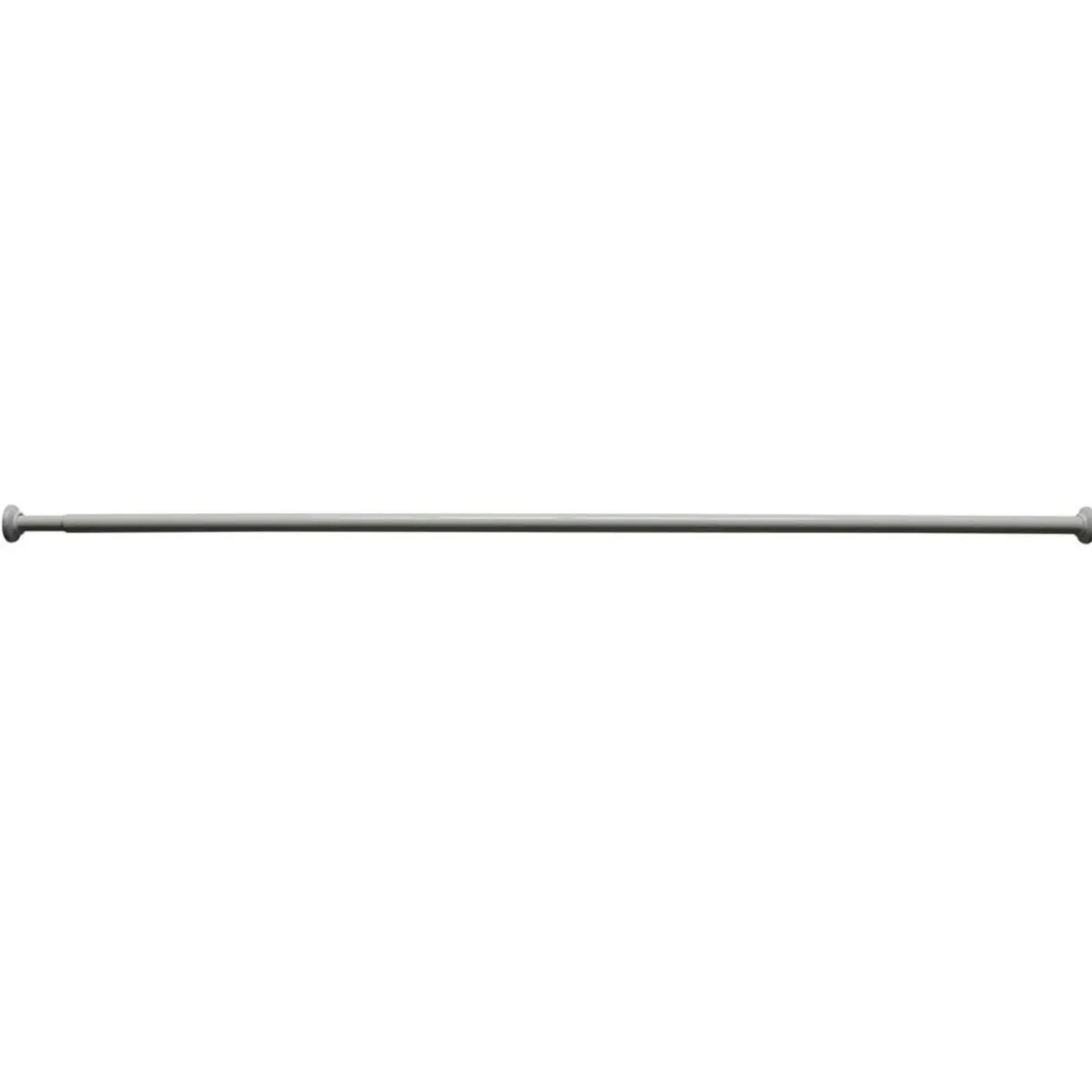 Tringle à pression Extensible Métal Blanc 110-200 cm
