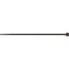 Tringle à rideau extensible 120-210 cm embout boule strié noir < Gifi Outlet