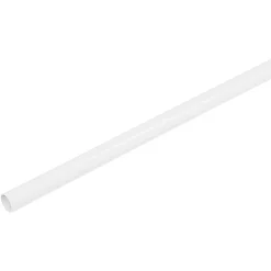 Tringle à rideau métal blanc Ø2xL250cm
