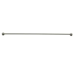 Tringle à vitrage auto adhésive Extensible Métal Blanc 70-120 cm