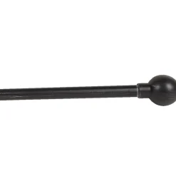 Tringle à vitrage Extensible 40-60 cm embout boule noir vieilli < Gifi Hot