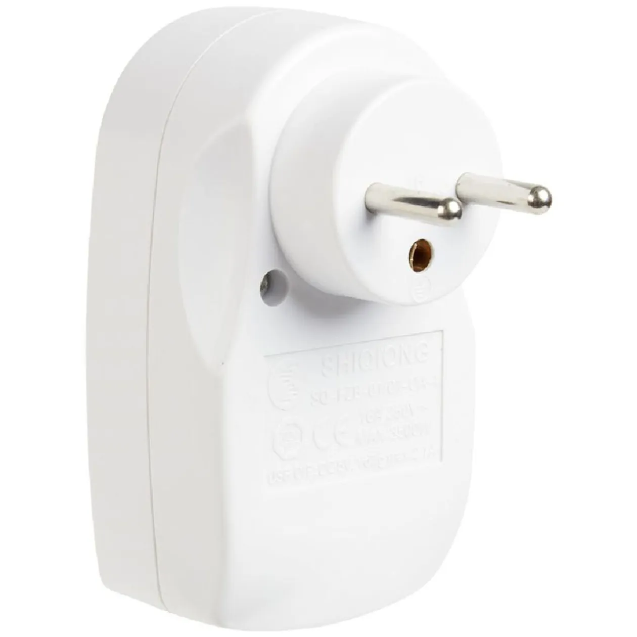 Triplite 1 prise 2 usb blanche