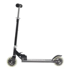 Trottinette enfant métal inscription Scooter pliable L34xH68-75,5cm