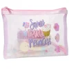 Trousse avec bonbons 50g et accessoires princesse 14,5x22,5cm (2 modèles)