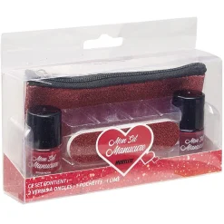 Trousse avec kit vernis french manucure 2x 5 ml