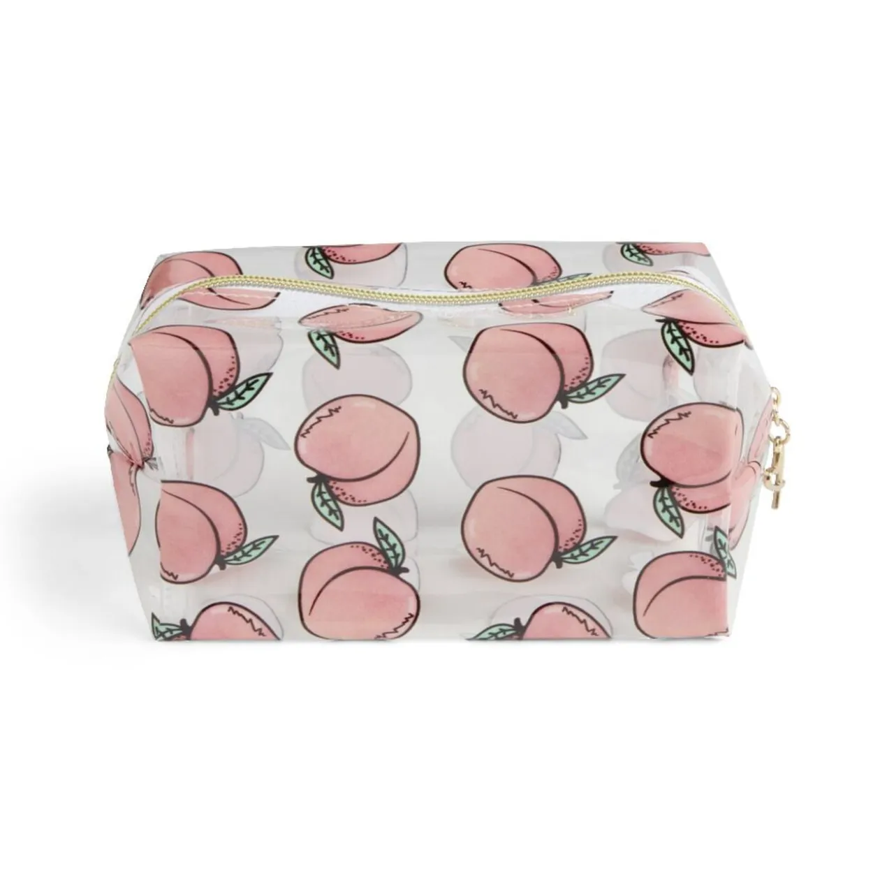 Trousse cosmétique transparente à motifs - 3 modèles