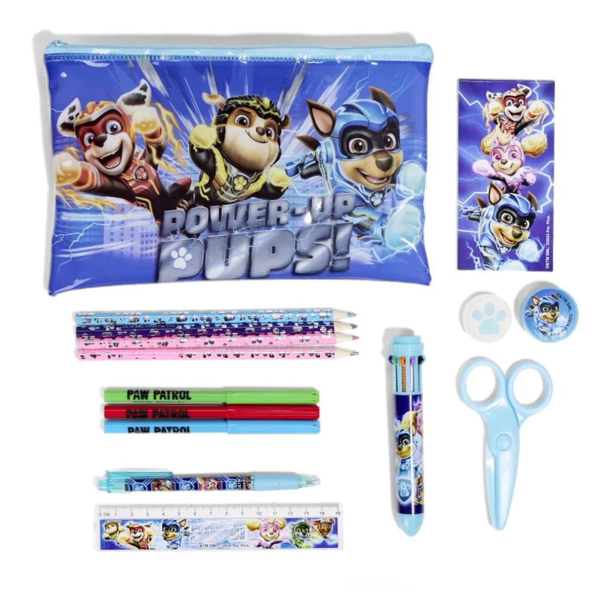 Trousse d'école avec 16 fournitures - 3 modèles < Gifi Discount