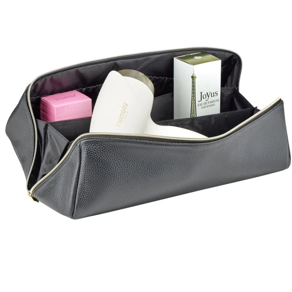 Trousse de rangement femme pour sèche-cheveux et accessoires 40x13xH13cm (2 modèles) < Gifi Best
