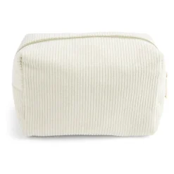 Trousse de toilette côtelée - 3 modèles