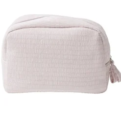 Trousse de toilette en tissu 20x6xH13cm (2 modèles) < Gifi Outlet