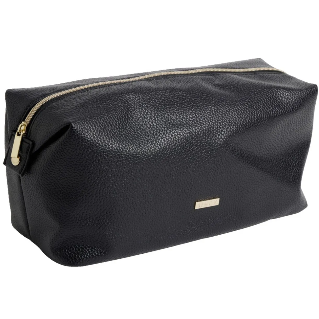 Trousse de toilette femme 30x15,5xH13,5cm (2 modèles noir ou blanc) < Gifi Clearance
