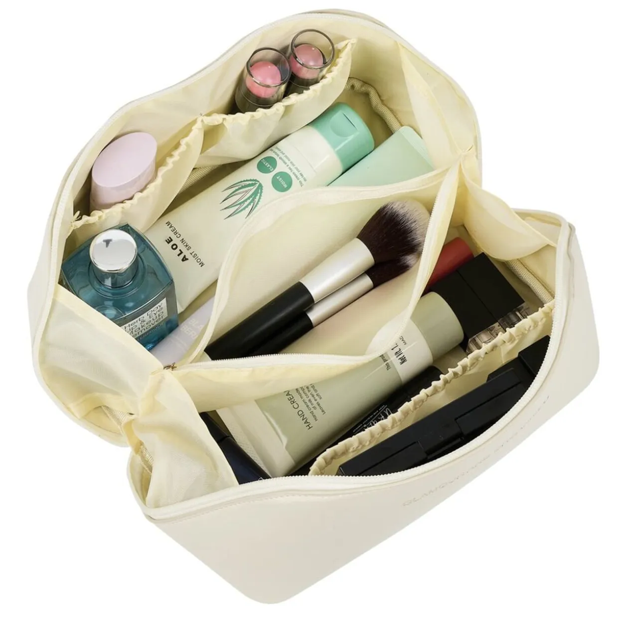 Trousse de toilette glamour 23,5x10,5x11cm (3 modèles)