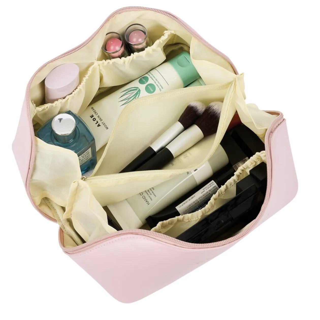 Trousse de toilette glamour 23,5x10,5x11cm (3 modèles)