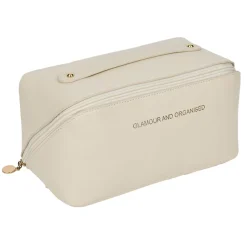 Trousse de toilette glamour 23,5x10,5x11cm (3 modèles)