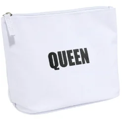 Trousse de toilette imprimé KING ou QUEEN < Gifi Discount