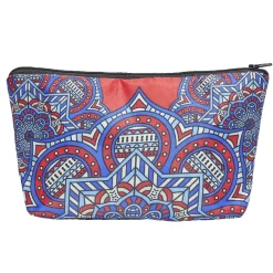 Trousse de toilette motif ottoman indien 15x22cm - 4 modèles < Gifi Discount