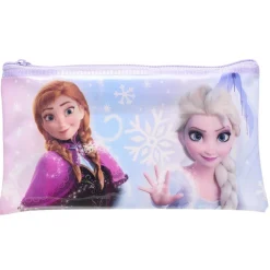 Trousse garnie La Reine des Neiges bleu et violet 18 pièces < Gifi Outlet