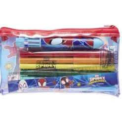 Trousse garnie Spidey bleu et rouge 18 pièces < Gifi Discount