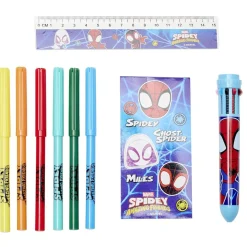 Trousse garnie Spidey bleu et rouge 18 pièces < Gifi Discount