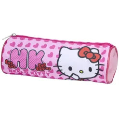 Trousse Hello Kitty rose Ø8xL23cm < Gifi Best
