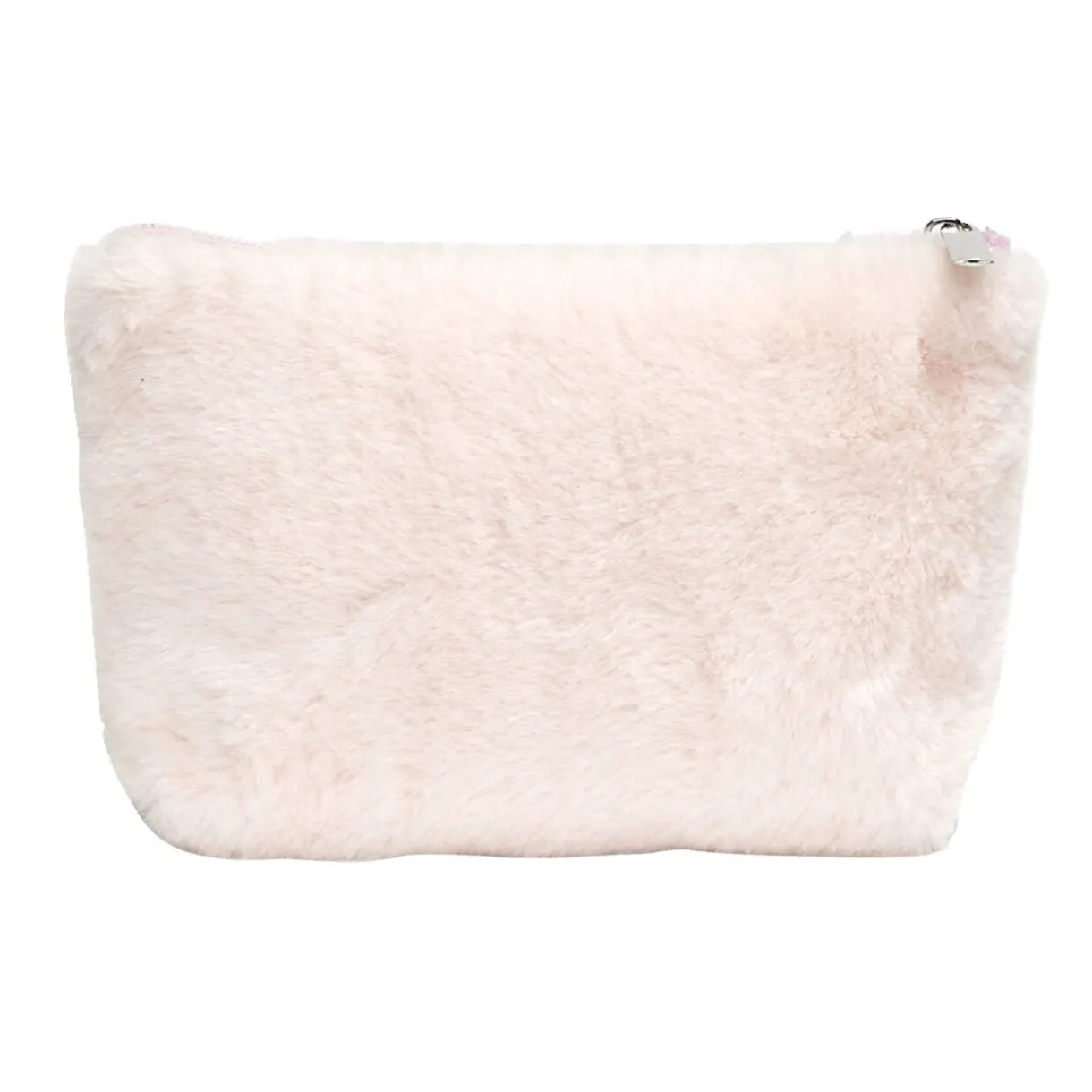 Trousse à maquillage toucher doux 14x20cm - 2 modèles rose ou gris < Gifi Clearance