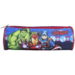 Trousse Marvel Avengers bleue Ø8xL23cm