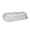 Trousse plastique transparente effet holographique 21x6,5cm < Gifi New