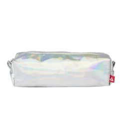 Trousse plastique transparente effet holographique 21x6,5cm < Gifi New