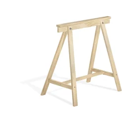 Tréteau pin massif beige - 70x41xH72cm < Gifi Hot
