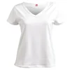 T-shirt femme fibre de bambou et élasthanne blanc - Taille M