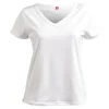 T shirt femme fibre de bambou élasthanne blanc - Taille S < Gifi Clearance