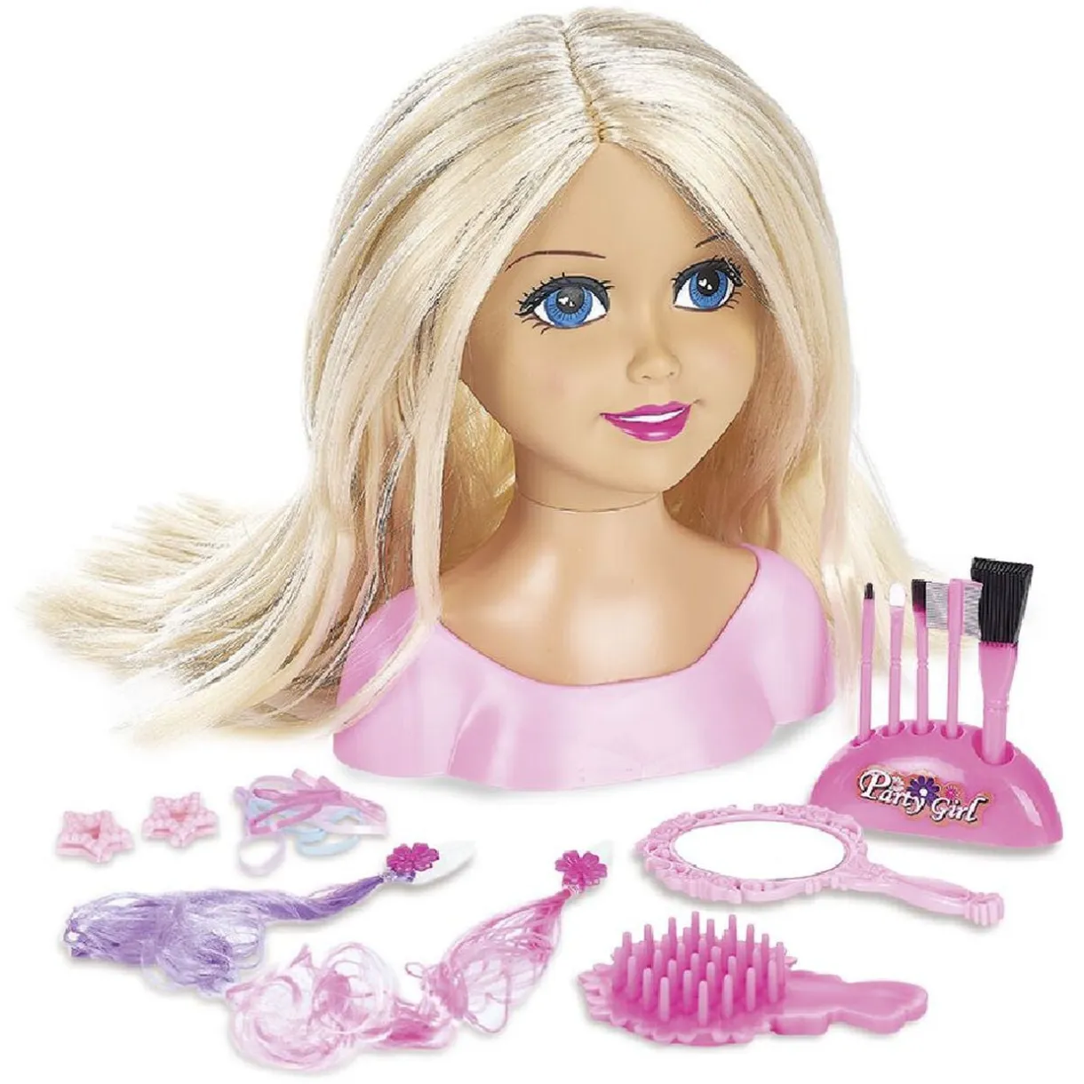 Tête à coiffer et 13 accessoires < Gifi New