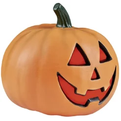 Tête de citrouille LED décoration Halloween < Gifi Online