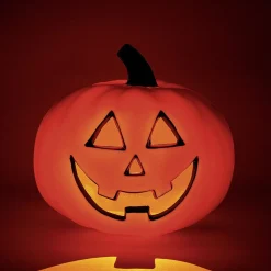 Tête de citrouille LED décoration Halloween < Gifi Online