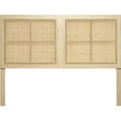 Tête de lit Kanna cannage rotin L.186xH.118/130cm