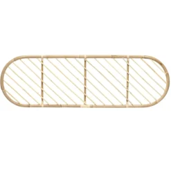 Tête de lit à suspendre Malang rotin naturel - L160xP3xH50 cm
